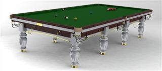 שולחן סנוקר מקצועי  Aristocrat-Premium Silver יבוא ושיווק שולחנות משחק מכשירי כושר ומוצרי פנאי