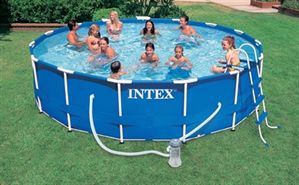 בריכה 56949 457X107 INTEX יבוא ושיווק שולחנות משחק מכשירי כושר ומוצרי פנאי