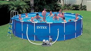 בריכה 549X122 INTEX יבוא ושיווק שולחנות משחק מכשירי כושר ומוצרי פנאי