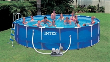 בריכה 549X122 INTEX יבוא ושיווק שולחנות משחק מכשירי כושר ומוצרי פנאי
