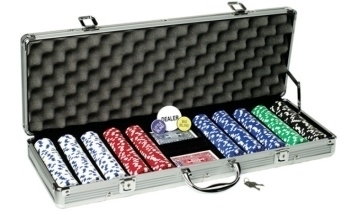 מזוודת ז'יטונים DICE-500